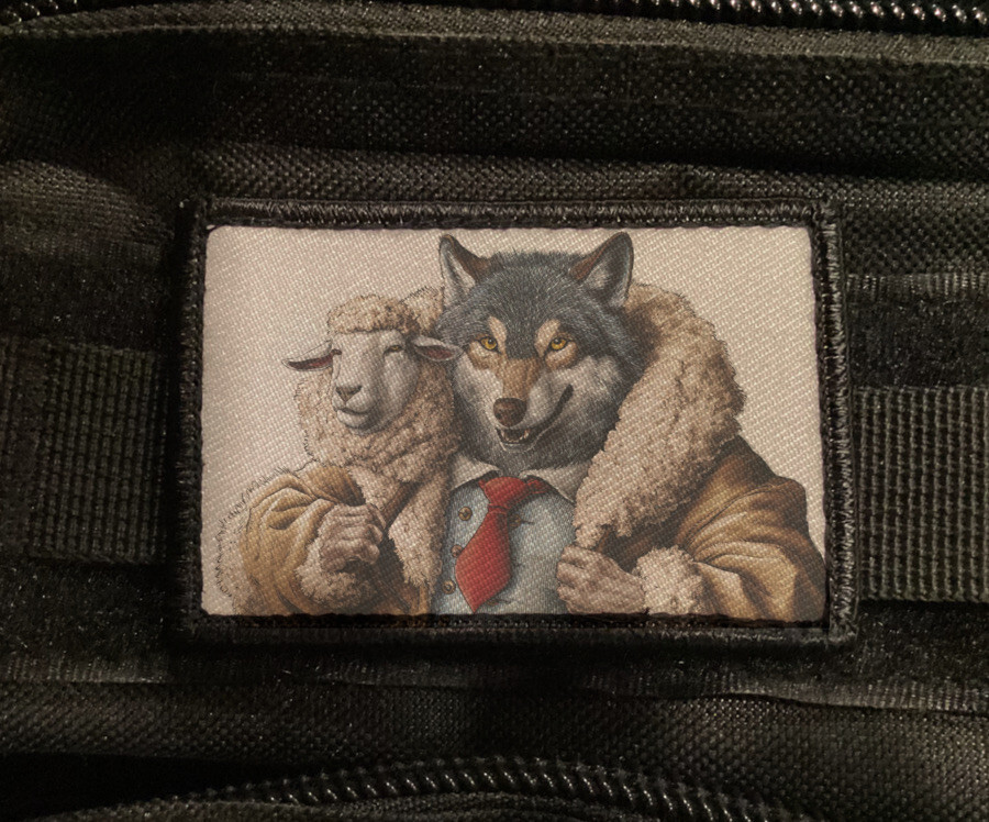 Wolf in Sheeps Clothes Patch Tales Morale Tactical Hook [sub]