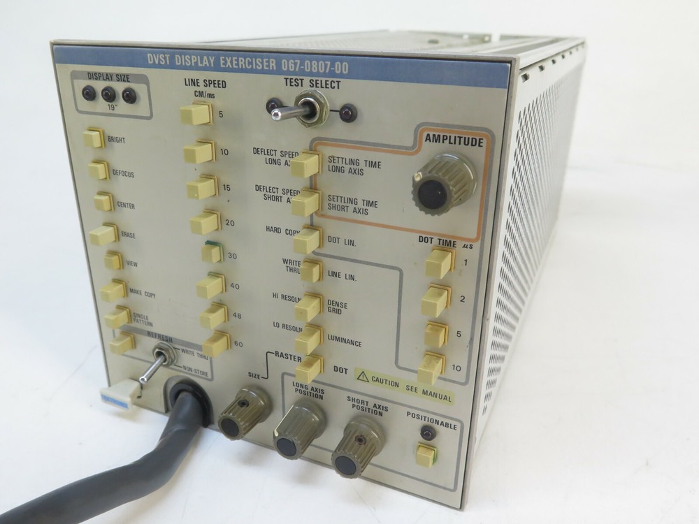 Tektronix 067-0807-00 DVST Display Exerciser