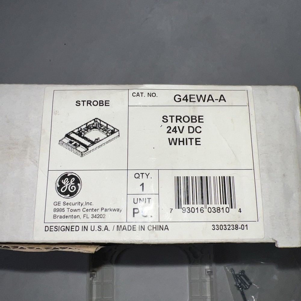 GE G4EWA-A G4EWAA STROBE 24V VDC WHITE