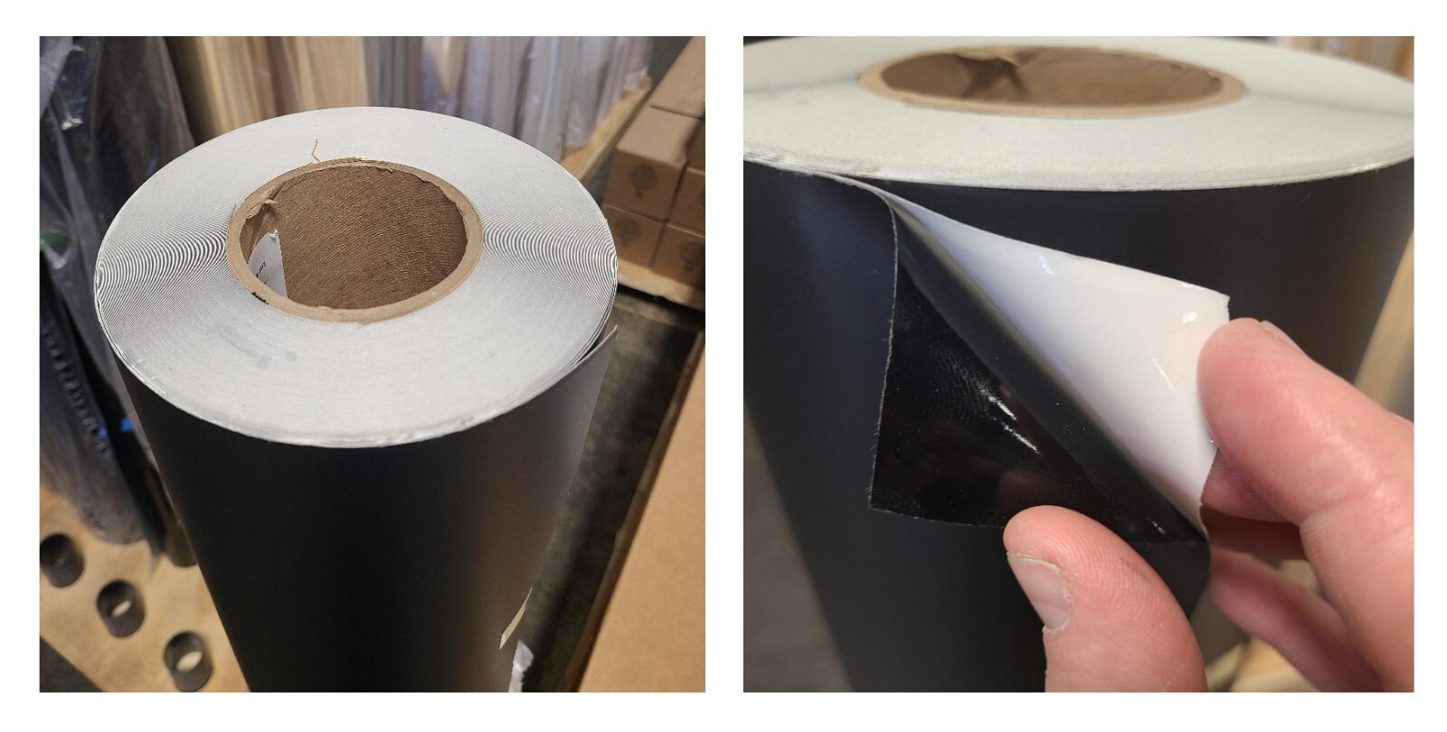 Black Color Sign Vinyl Cut Calendar Self-Adhesive (Like Oracal 651) 5-year Rolls