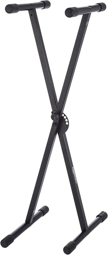 Amazon Basics Keyboard and Piano Stand, Adjustable Height, Portable Single-X-Sha