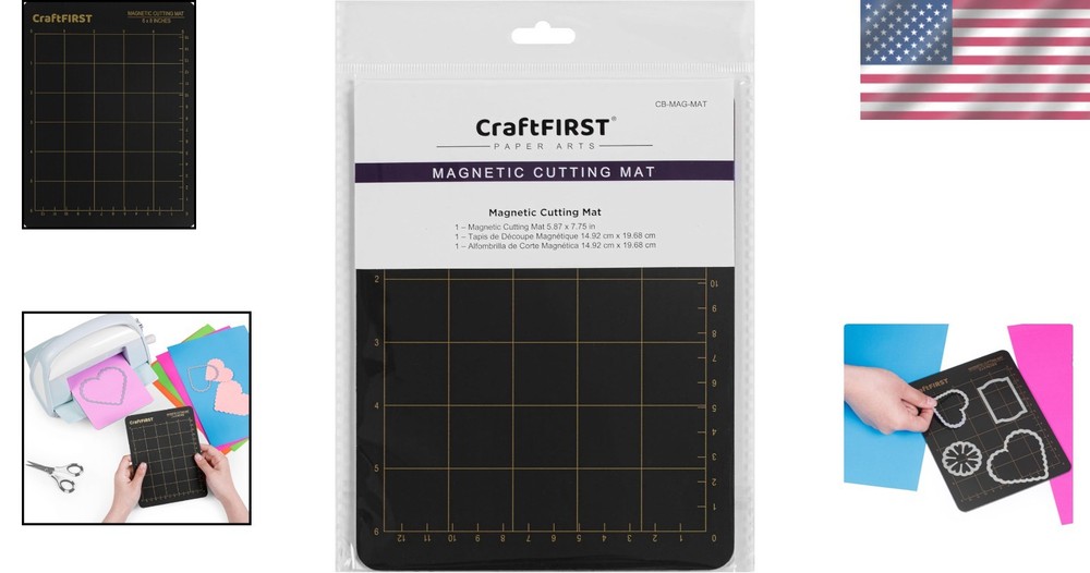 Magnetic Cutting Mat for Cuttlebug Machine - Precision Crafting Tool 5.87x7.75