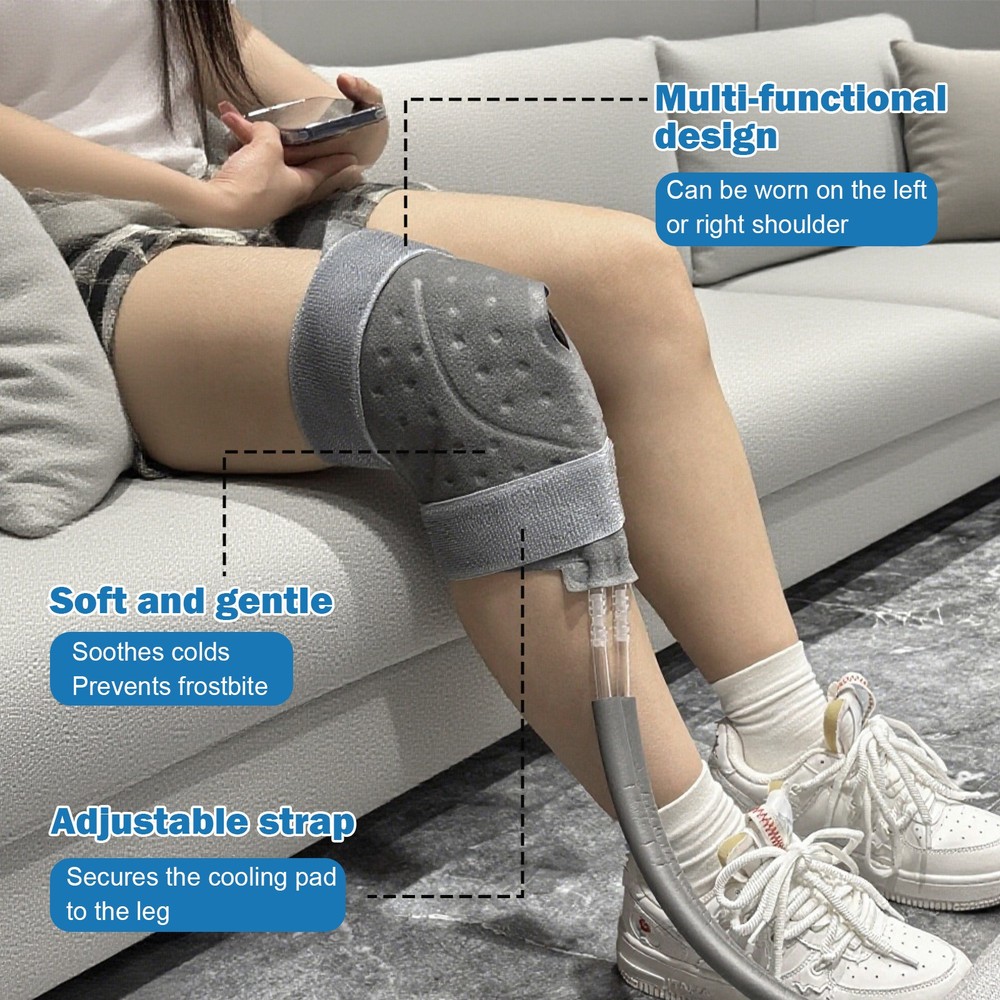 Cold Therapy Machine,Programmable Digital Timer, Portable Ice Machine for Knee