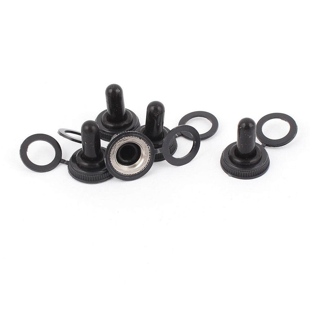 5pcs. 12mm Mini Waterproof Rubber Lever Switch Starter Cap