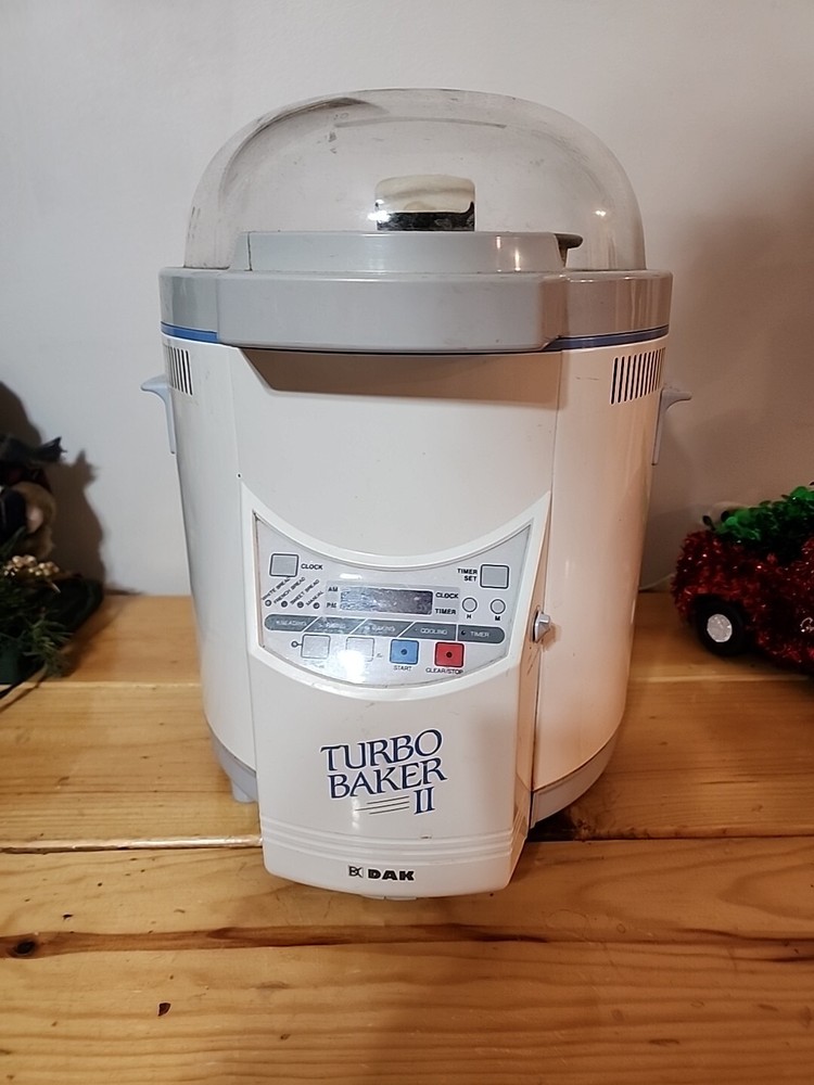 DAK Turbo Baker II Fab-2000 Bread Machine & Dough Maker FAB2000 Works