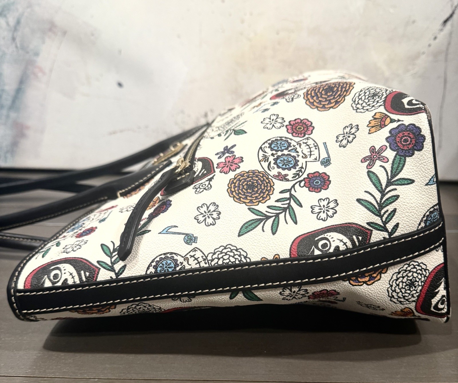 Dooney Bourke Disney Park Pixar Coco Miguel Tote Bag Excellent Condition 2022