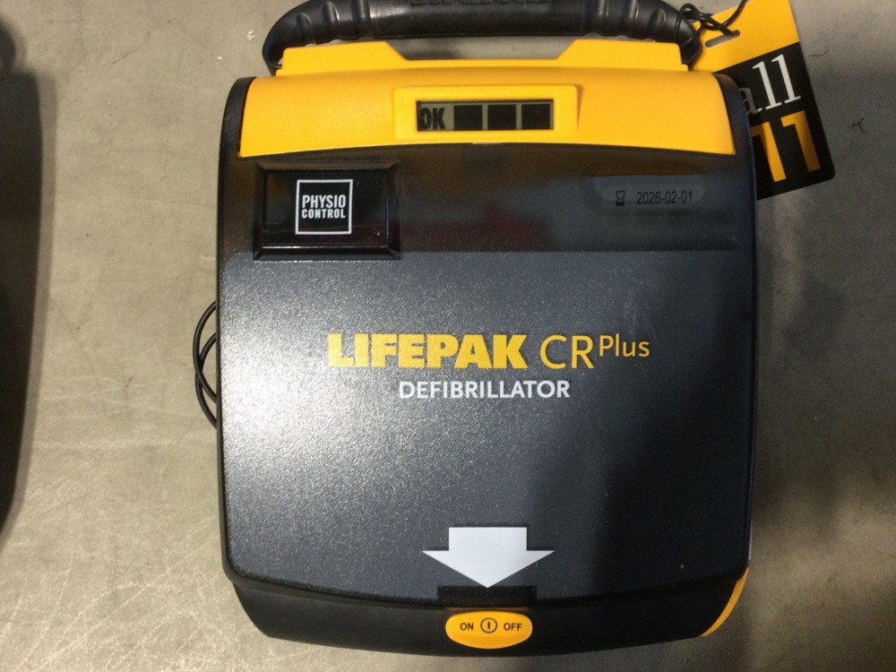 PHYSIO-CONTROL LIFEPAK CR PLUS W/CASE