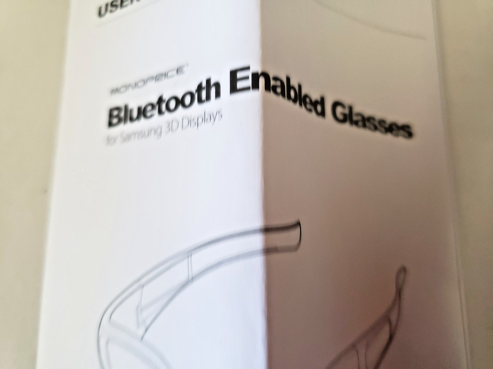 Monoprice Bluetooth Enabled Glasses for Samsung 3D Displays