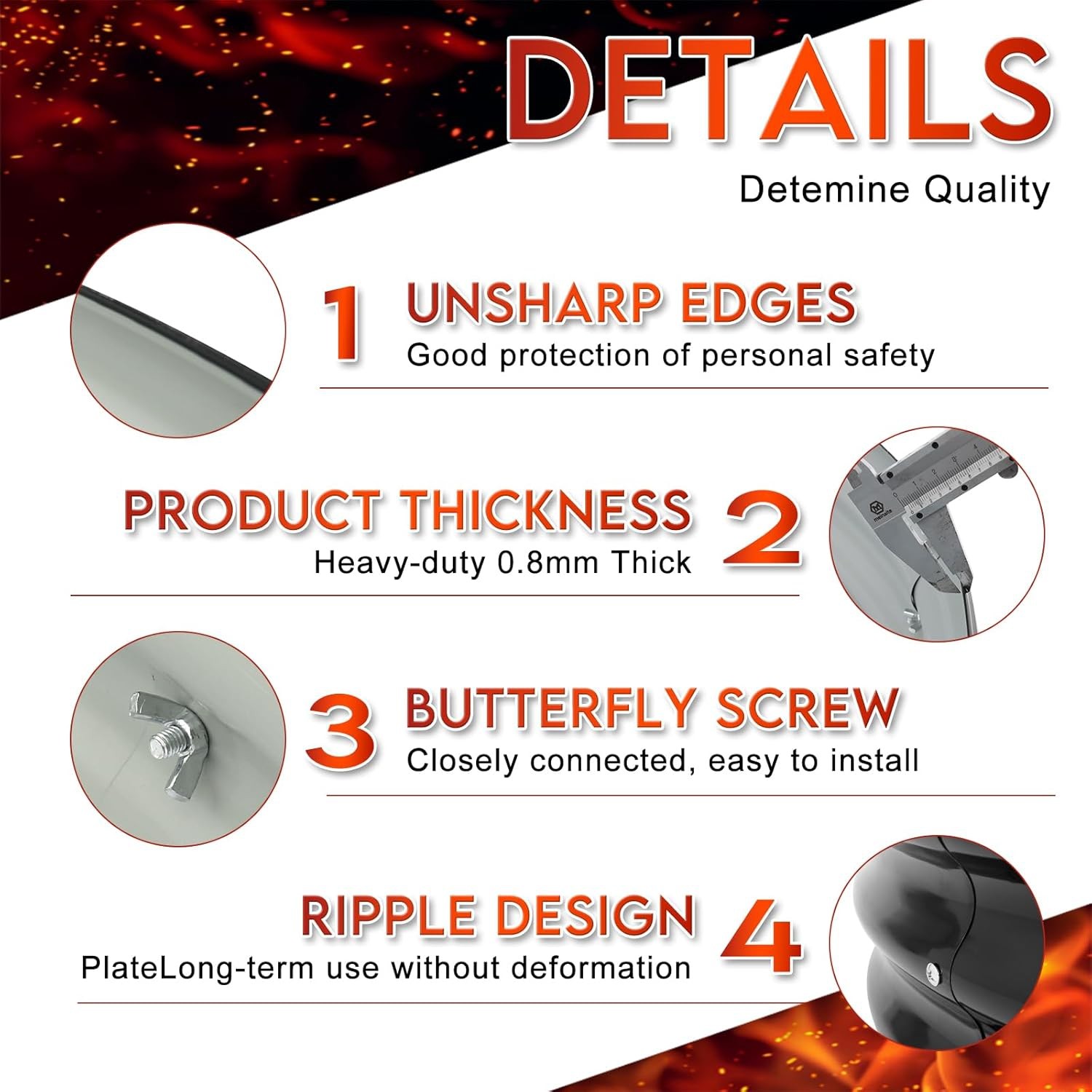 48" Round Galvanized Steel Fire Ring Pit for Backyard, Camping, Bonfire