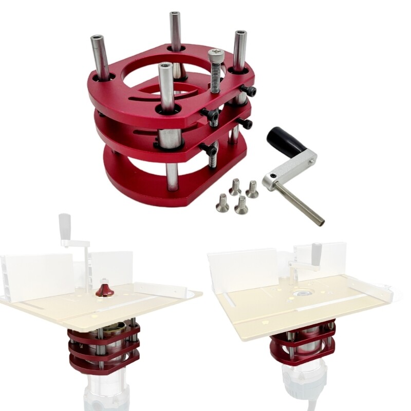 Router Lift Table Lifting Platform Stand Milling Woodwork for 64-66mm