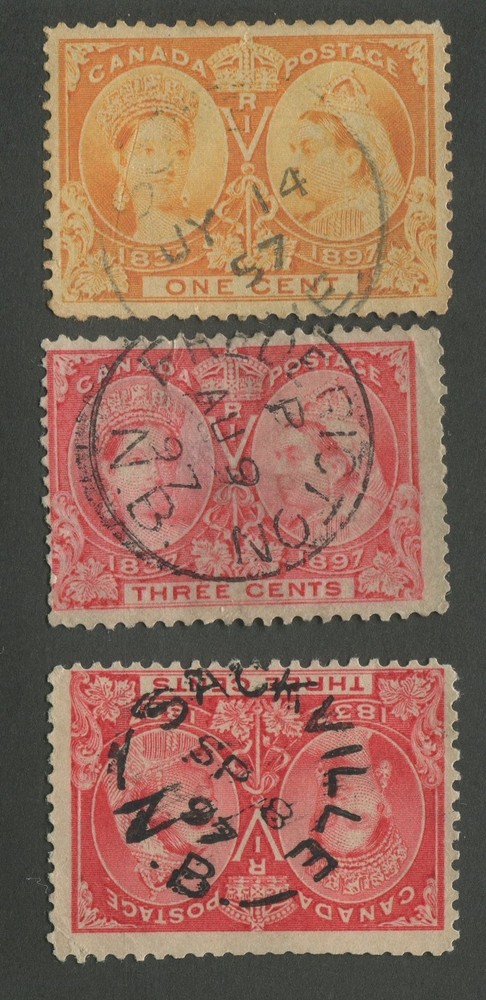 CANADA #51 & #53 USED