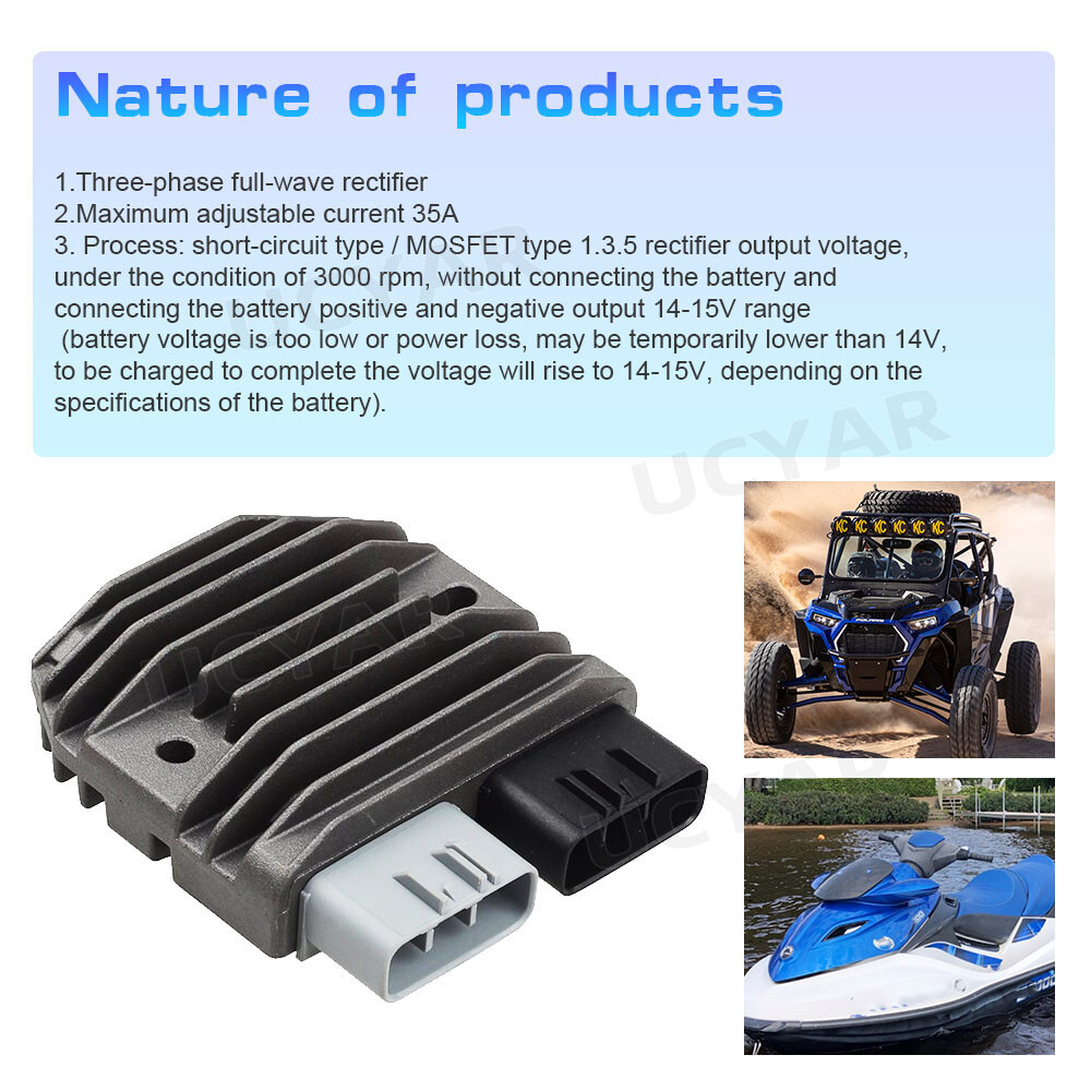 Regulator Rectifier for Seadoo GTX 155 2009 2010 2011 2012 2013 2014 2015 2016