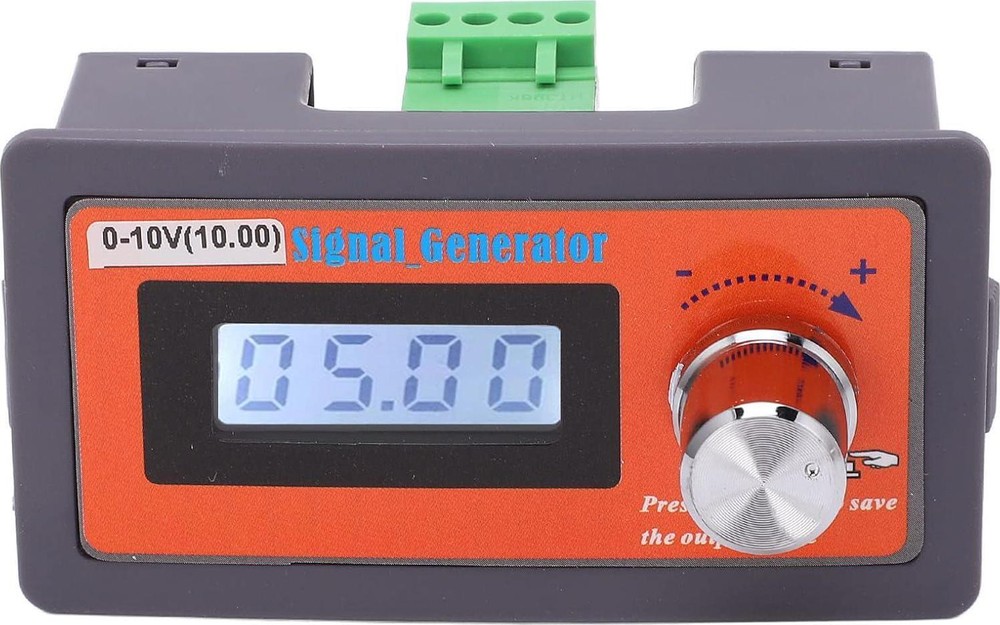 DC 0-10V Adjustable Voltage Signal Generator High Accuracy LCD ABS Shell[1][2]