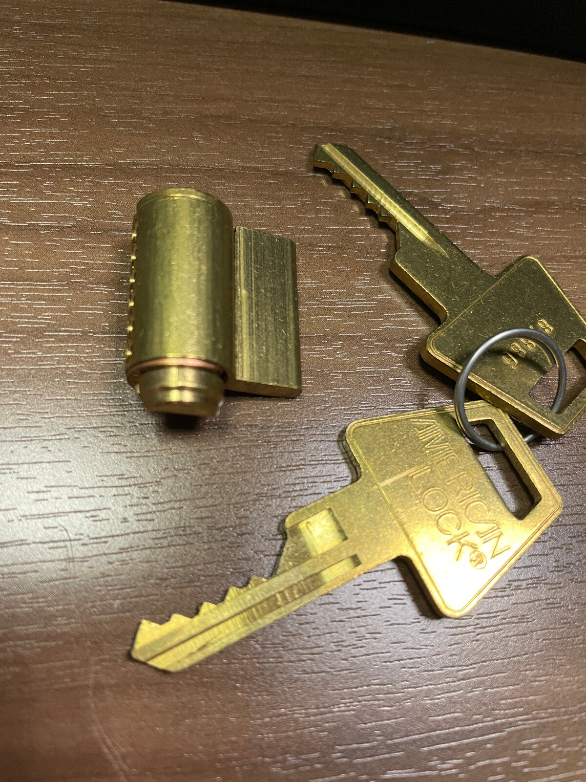 American Padlock Cylinder, Factory Original, Brand New, APTC12 KD