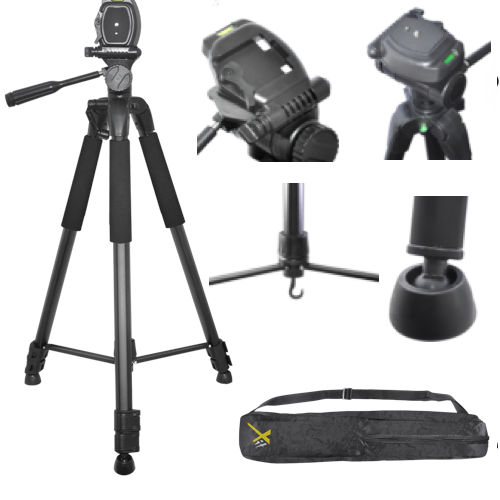 75" PRO TRIPOD + LARGE BACKPACK + REMOTE FOR NIKON D5600 D3400 D3100 D3200 D3300