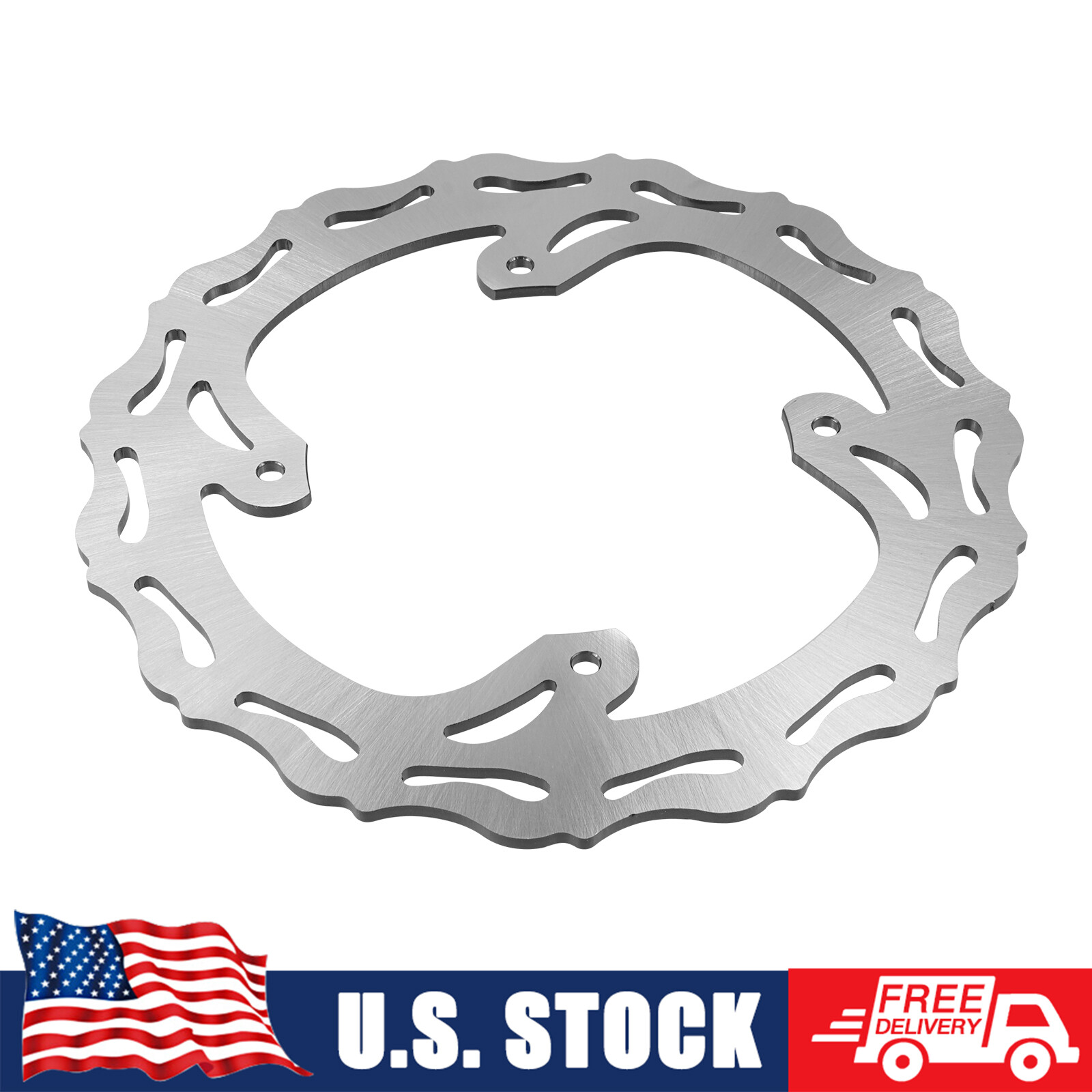 Rear Brake Disc Rotor For Honda CR125R CR250R CRF250R CRF250X CRF450R CRF450X