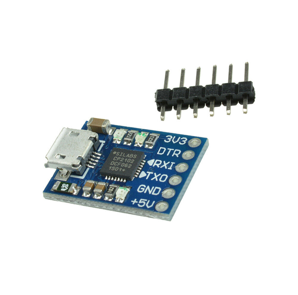 Replace FT232 MICRO USB to UART TTL Module 6Pin Serial Converter CP2102 STC