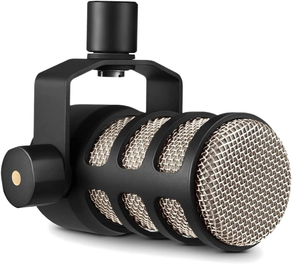 RØDE Podmic Cardioid Dynamic Broadcast Microphone with Integrated Swing Mount fo