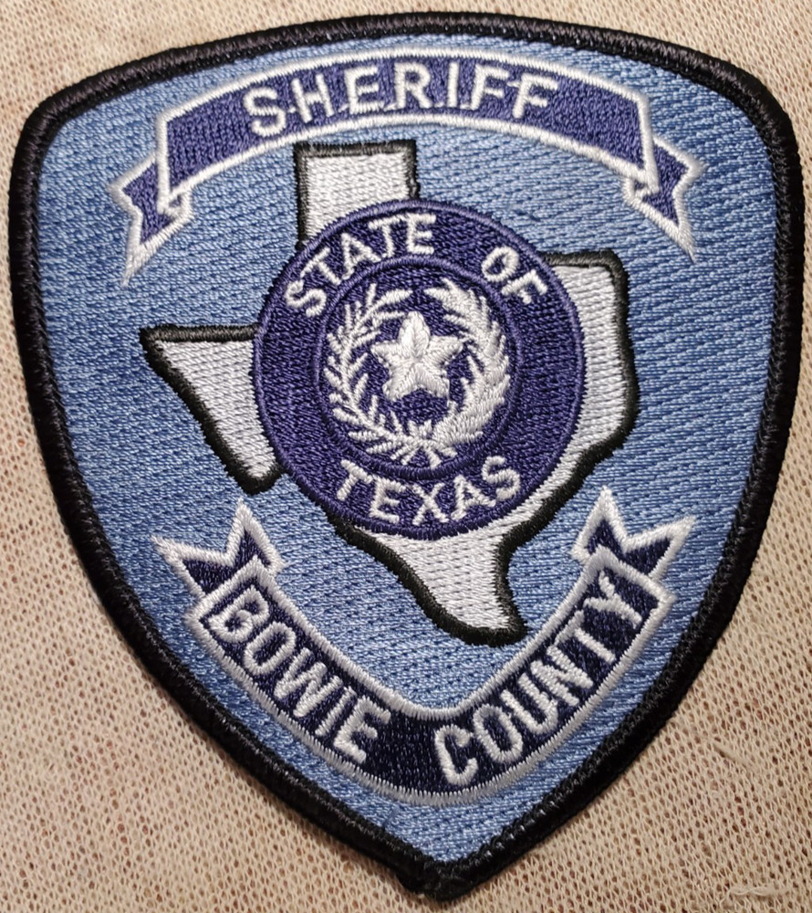TX Bowie County Texas Sheriff Shoulder Patch