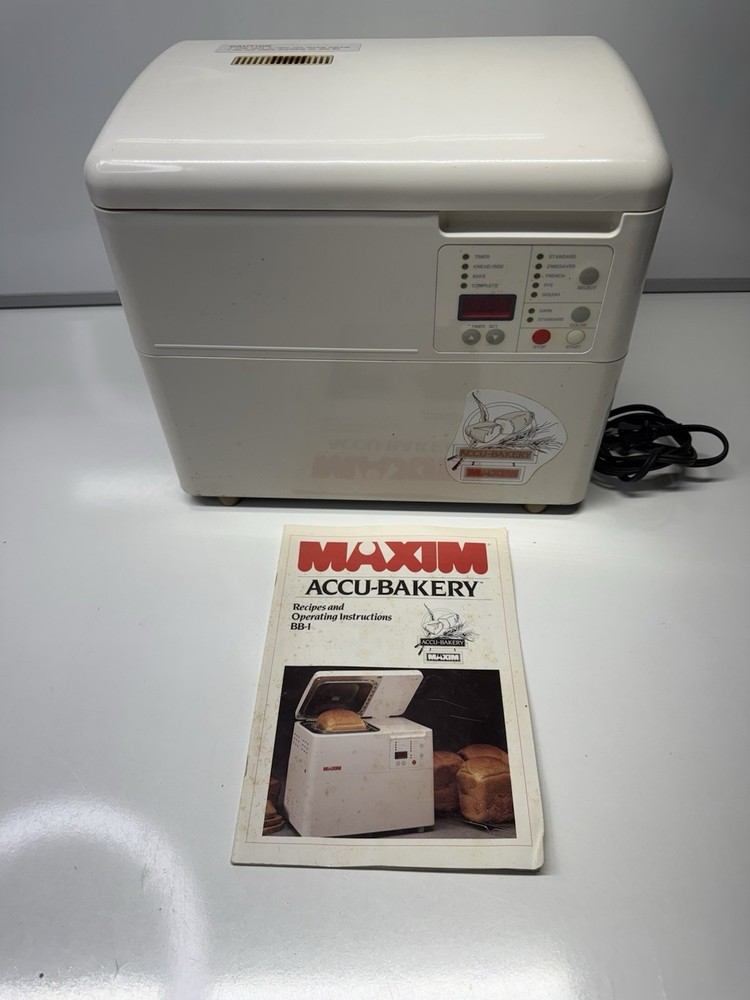 Maxim Accu-Bakery Bread Machine BB-1 Bread Maker