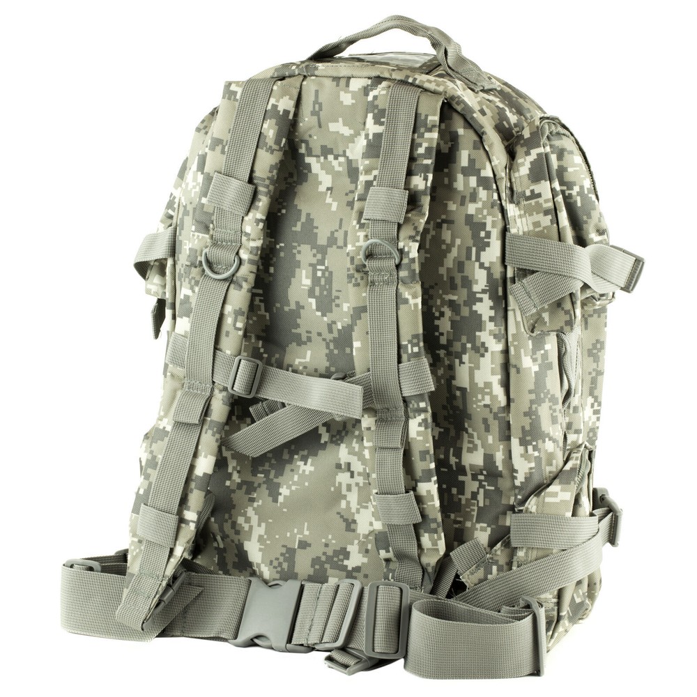 NCSTAR Tactical Backpack - Gray Digital Camo - Hydration Bladder Compatible