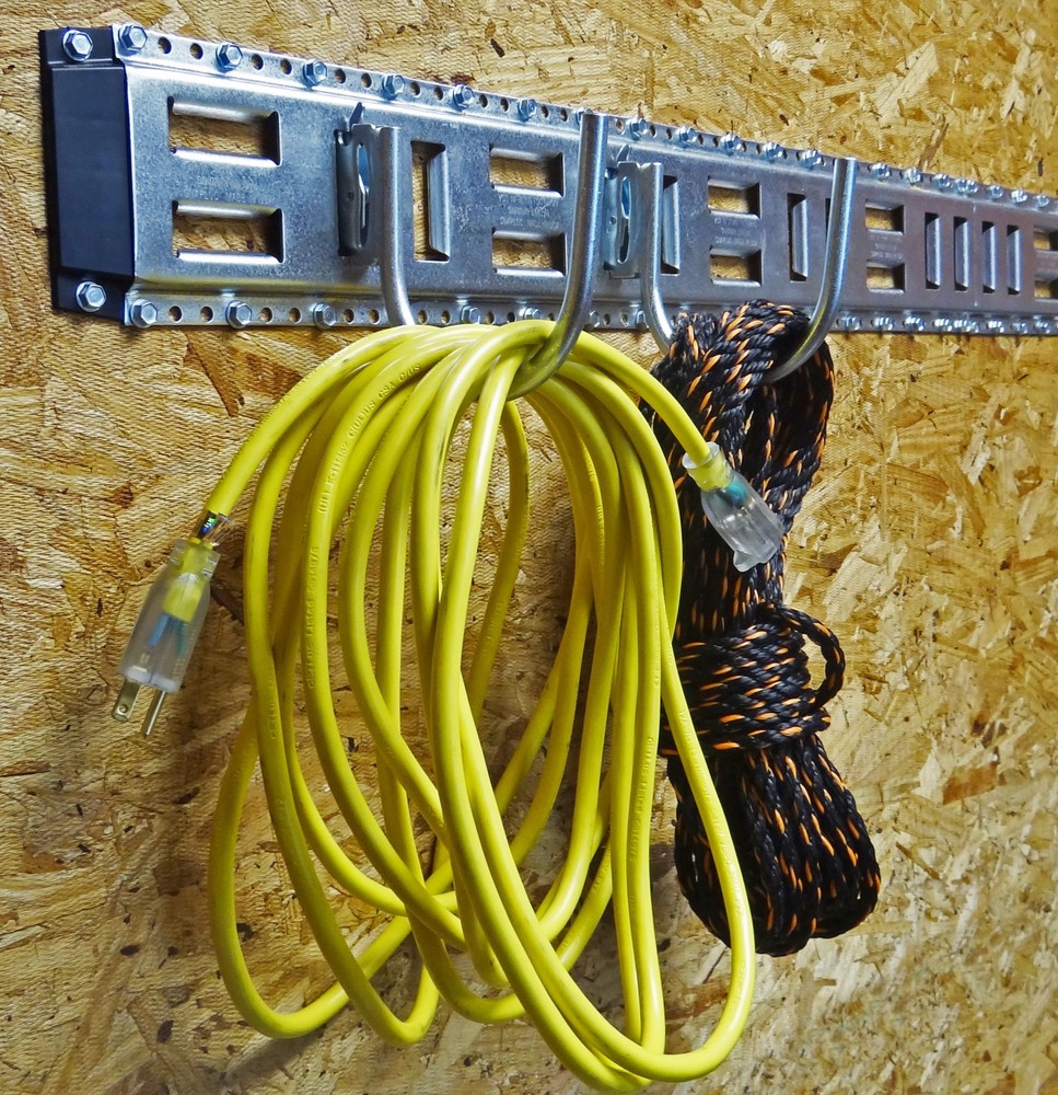 SNAP-LOC E-Track Multi-Purpose J-Hook 4 Inch Hanger 10-Pack