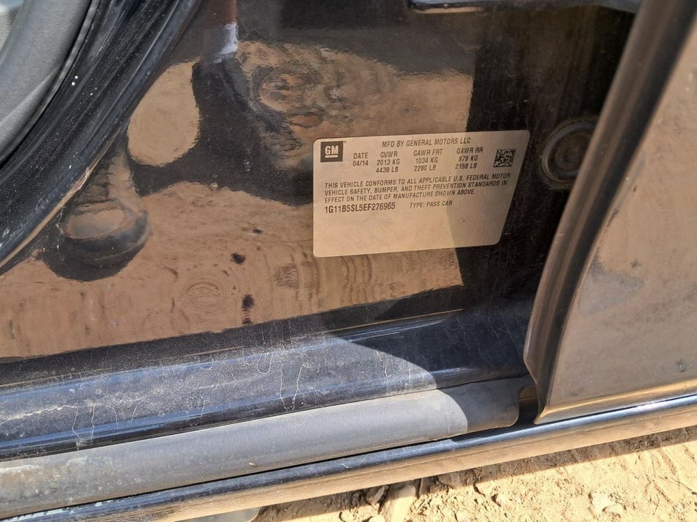 Console Front Floor Without Keyless Ignition Fits 14 MALIBU 4771737