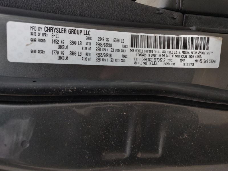 Temperature Control Front Control Fits 11-13 DURANGO 852615