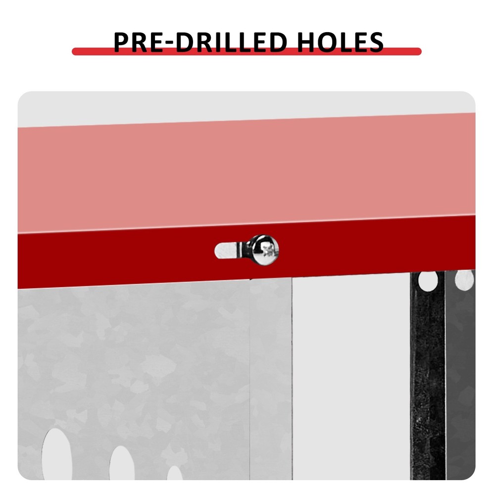 8 Compartment Chicken Metal Nesting Box, 8 Room Wall Mountable Nesting Boxes Hen