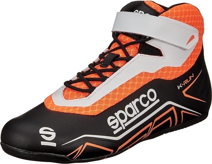 SPARCO K-POLE Shoes Orange/Black Size 5