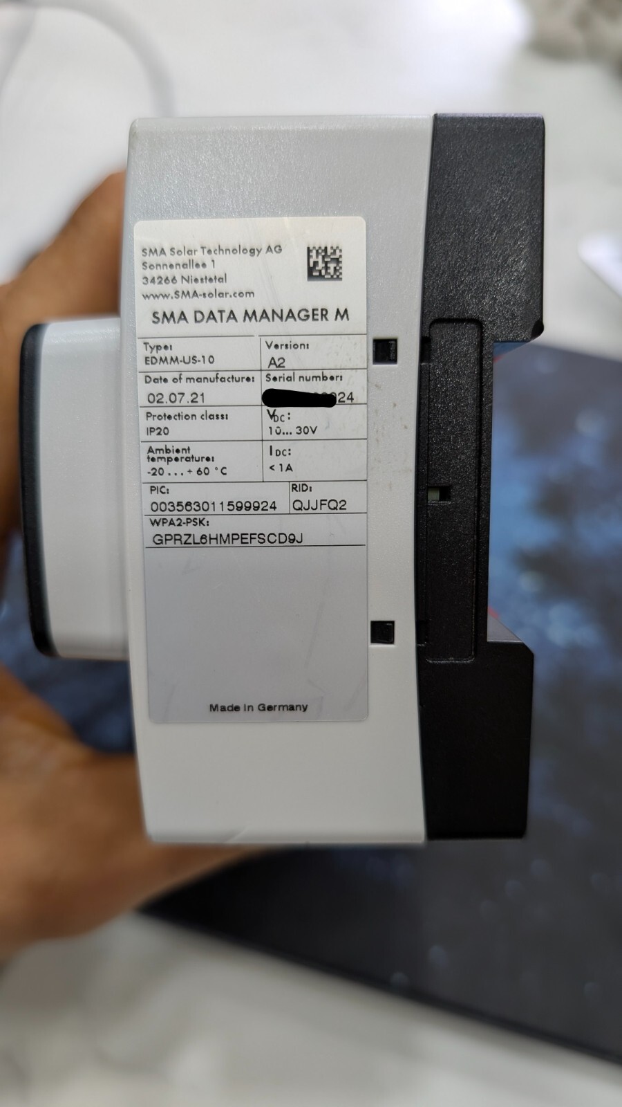 SMA ennexOS SMA-EDMM-US-10