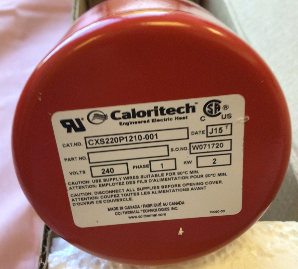 Caloritech Electric Heating Element CXS220P1210-001