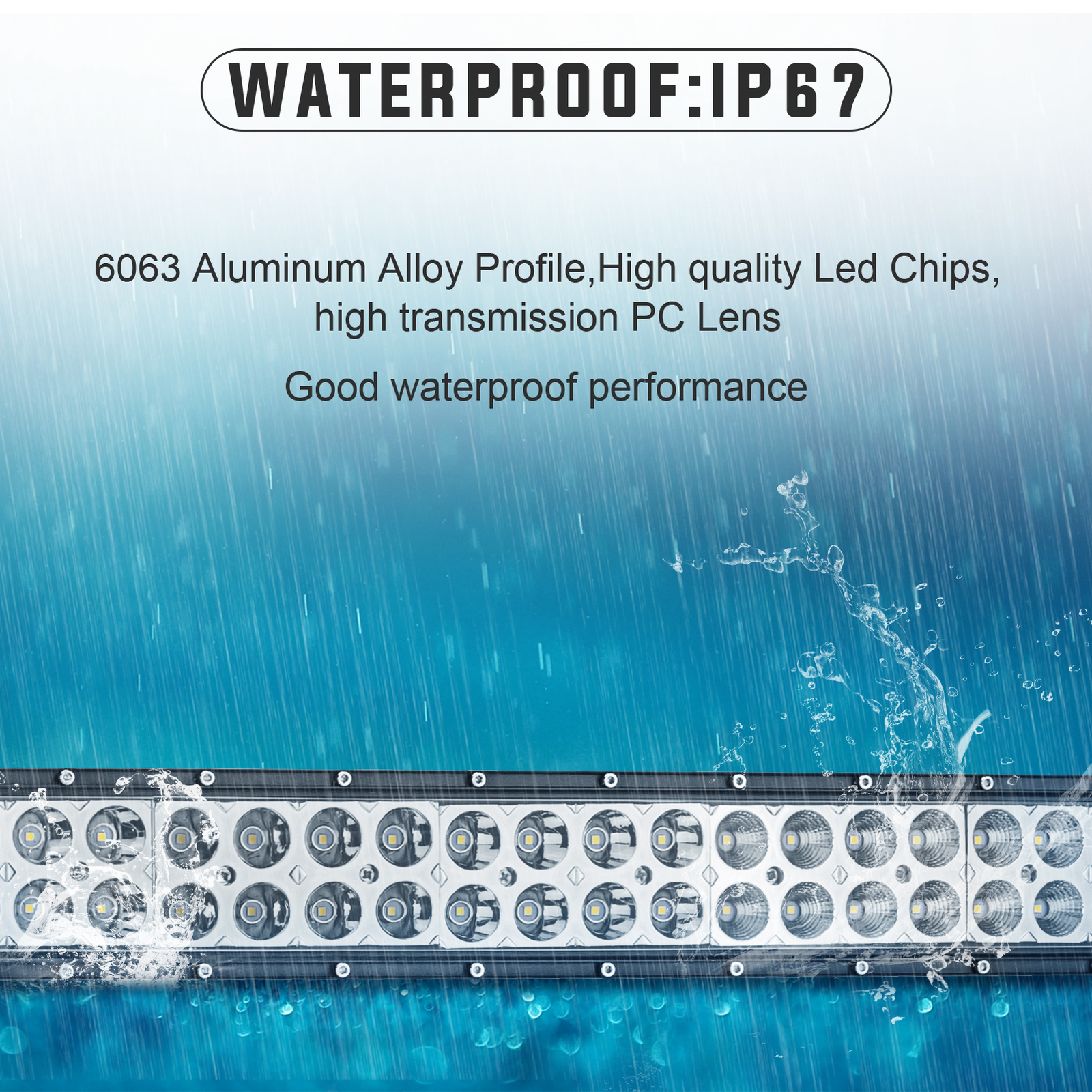 For Polaris Ranger 570 900 1000 Fullsize 52" LED Curved Light Bar Bracket Wire