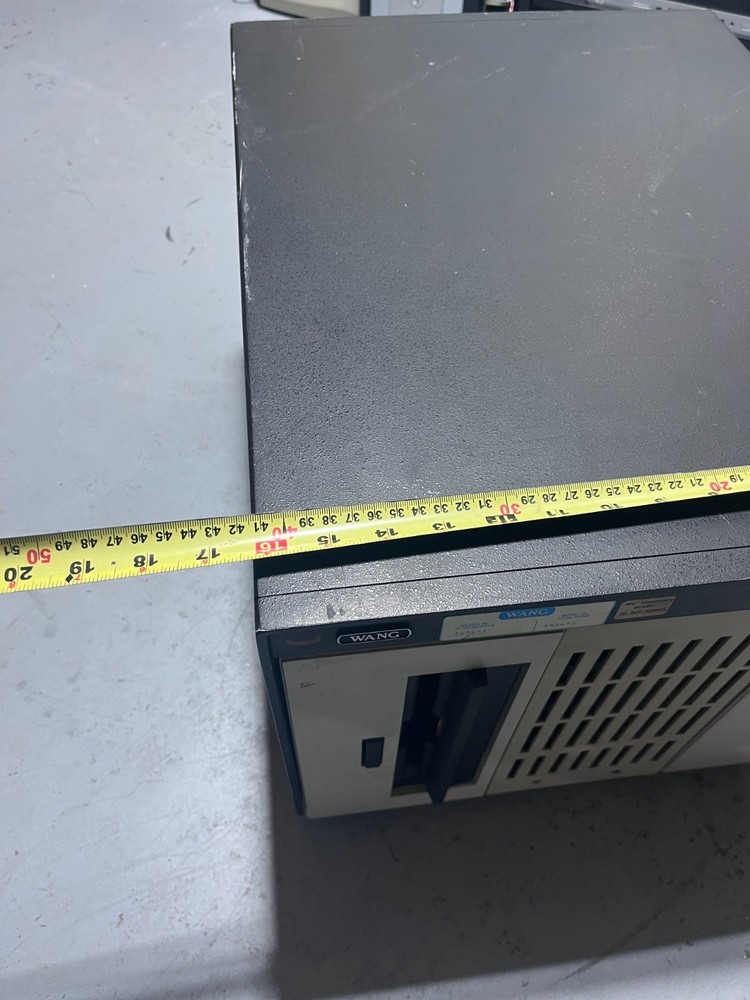 Vintage Wang 5505-1 Computer - two 8'' floppy disk drives - Untested - Powers on