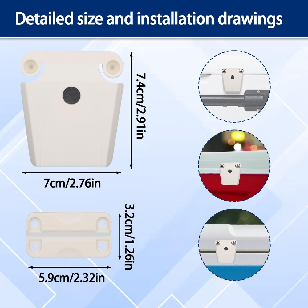 Cooler Hinges Kit, Camping Accessories for Igloo Including 3 Cooler Hinge 2 L...