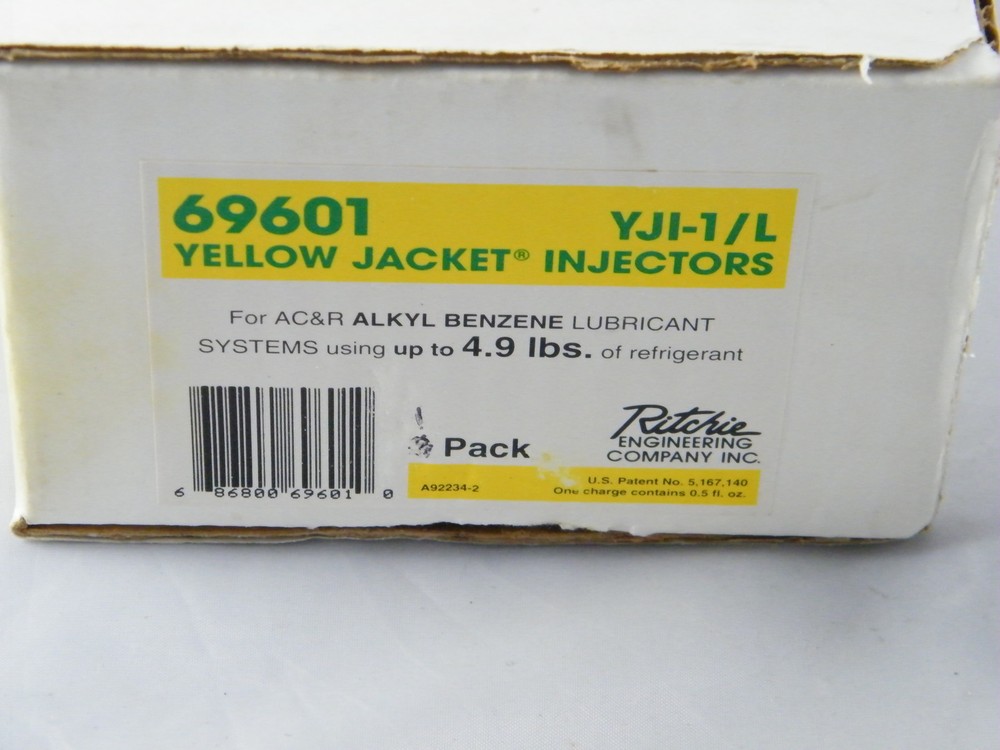 RITCHIE ~ YELLOW JACKET FLORESCENT LEAK SCANNER SOLUTION ~ PART 69601, YJ1-1/L