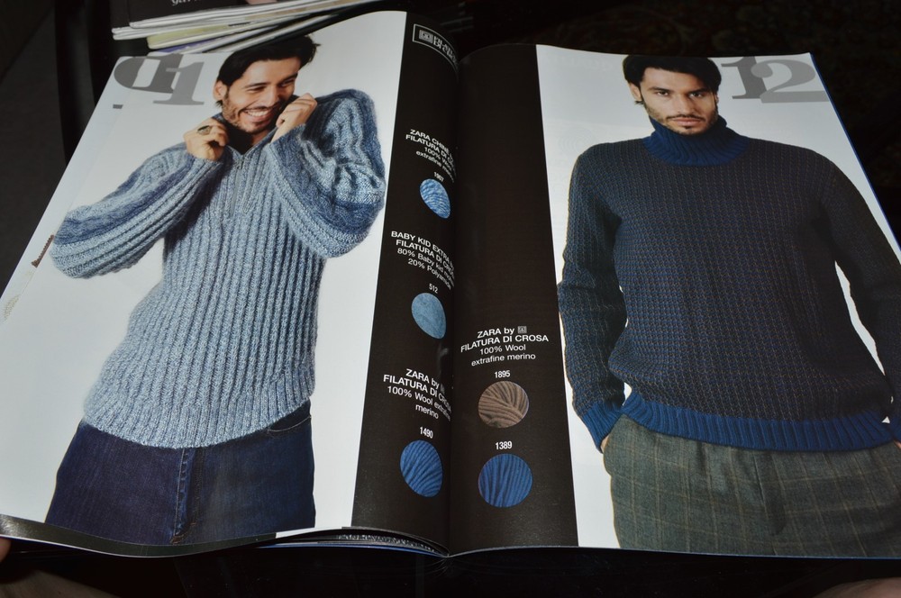 Filatura di Crosa Knitting Pattern Book Fall Winter 2009 #7