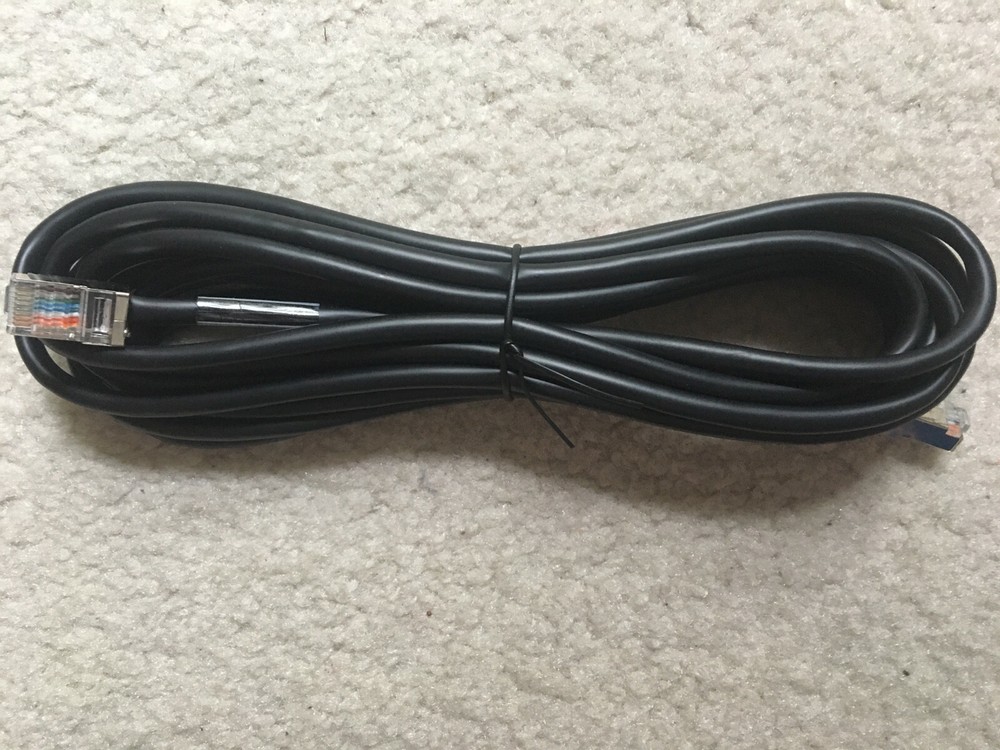 Polycom 2457-17977-015 Cat5e shielded rj45 cable- 15'.Cable Rev. B