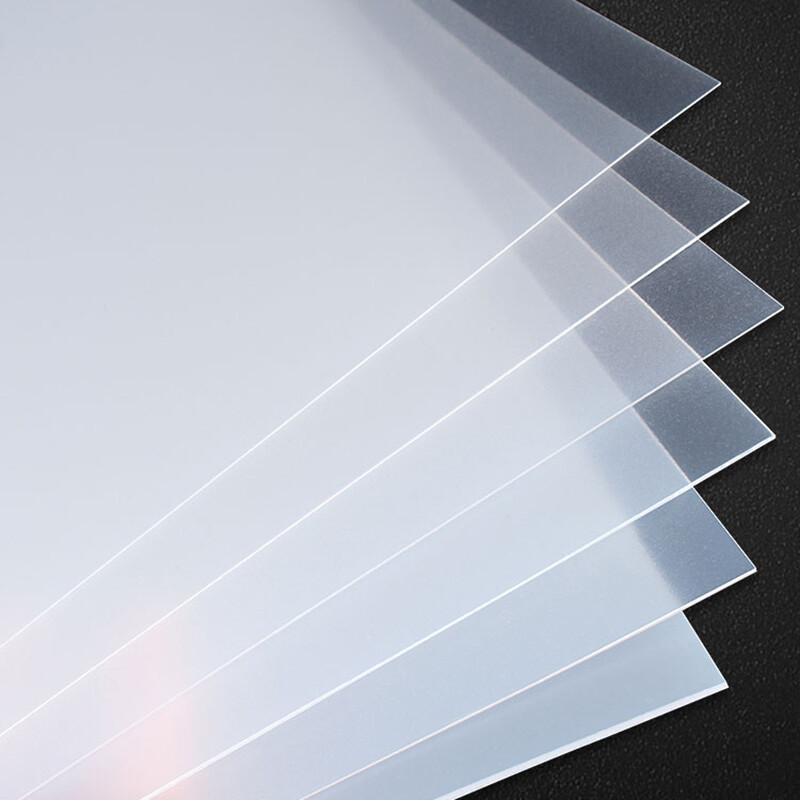 Frosted Translucent Polypropylene Plastic Thin Sheet PP Sheet Thickness 0,3~2mm