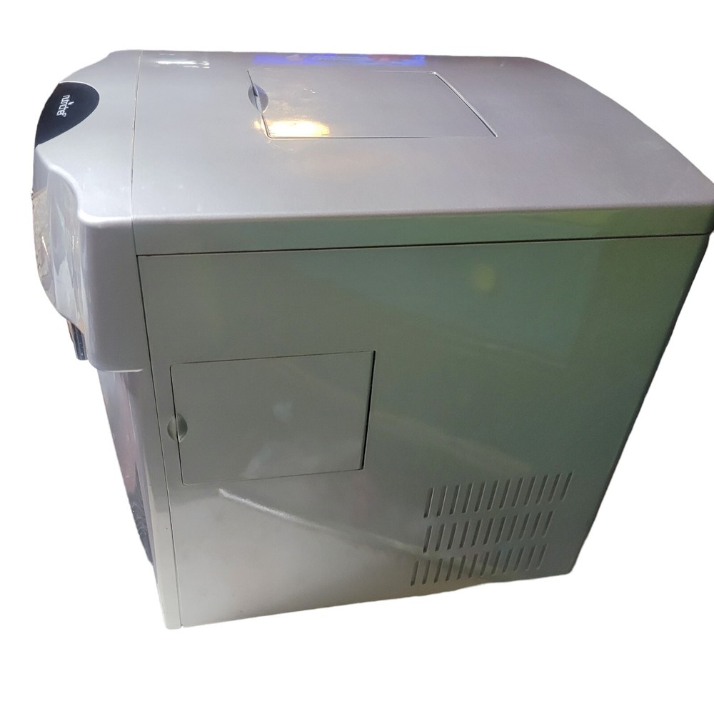 NutriChef Countertop Ice Cube Maker Machine & Dispenser - Kitchen PYLE PICEM-75
