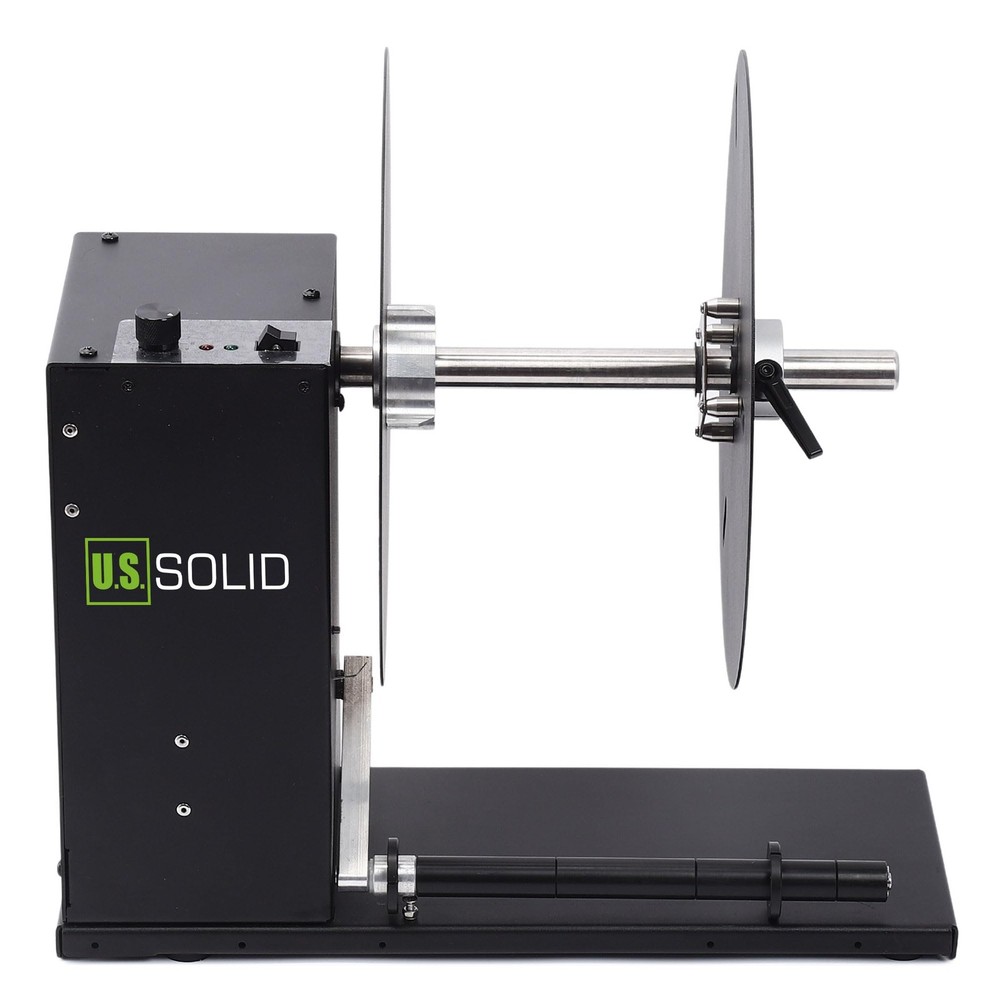 U.S. Solid Automatic Label Rewinder 11.8 in Roll Diameter 8.26 in Width
