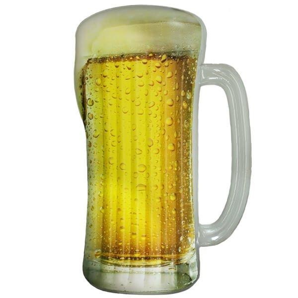 Pool Candy PC1540BM Beer Mug Real Print Raft