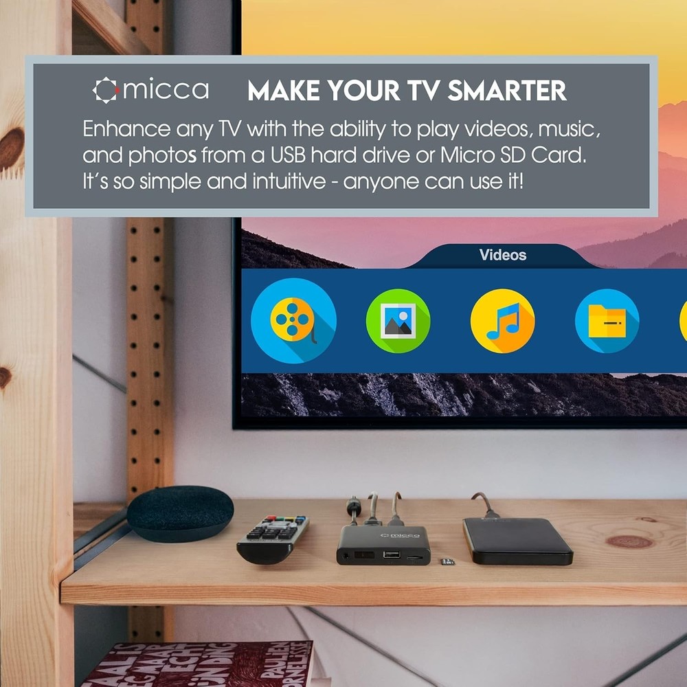 4K Ultra-HD Digital Player for USB & MicroSD