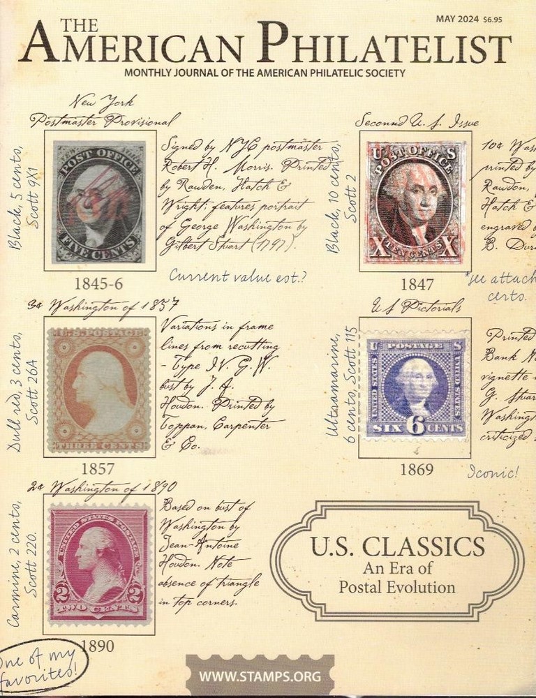 AMERICAN PHILATELIST 12 ISSUES 2024 ~ 1152 pages ~ Stamps, Covers, US, Worldwide