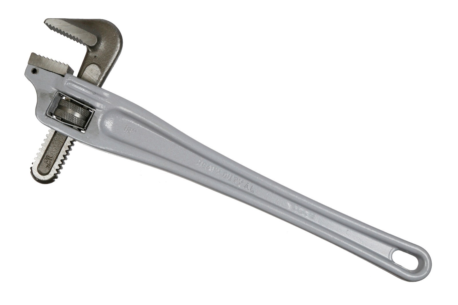 18" Large Offset Aluminum Pipe Wrench 18 inch Long Handle Plumbers Tool