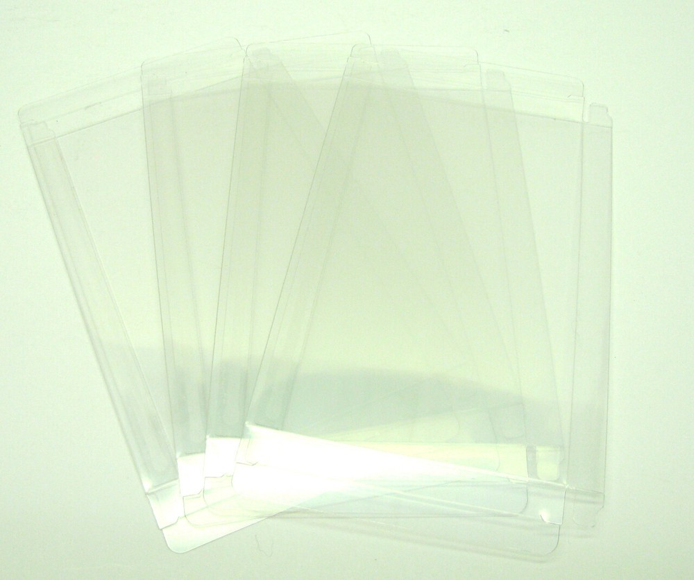 5x NINTENDO SWITCH PLASTIC & STEELBOOK GAMES - CLEAR PROTECTIVE BOX PROTECTOR
