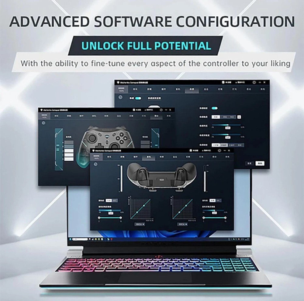 MACHENIKE G5 Pro Wireless Bluetooth ​Gamepad Game Controller For NS Android TV