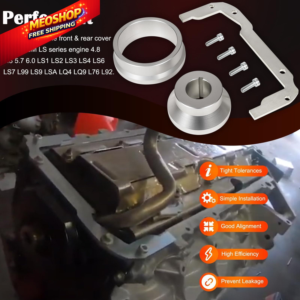 Front and Rear Cover Billet Alignment Tool & Oil Pan