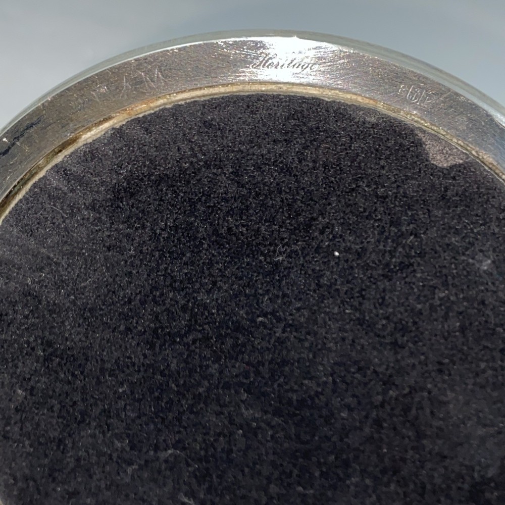 Pair Gorham Heritage EP Silverplate Candlesticks Height 3.5 Inch