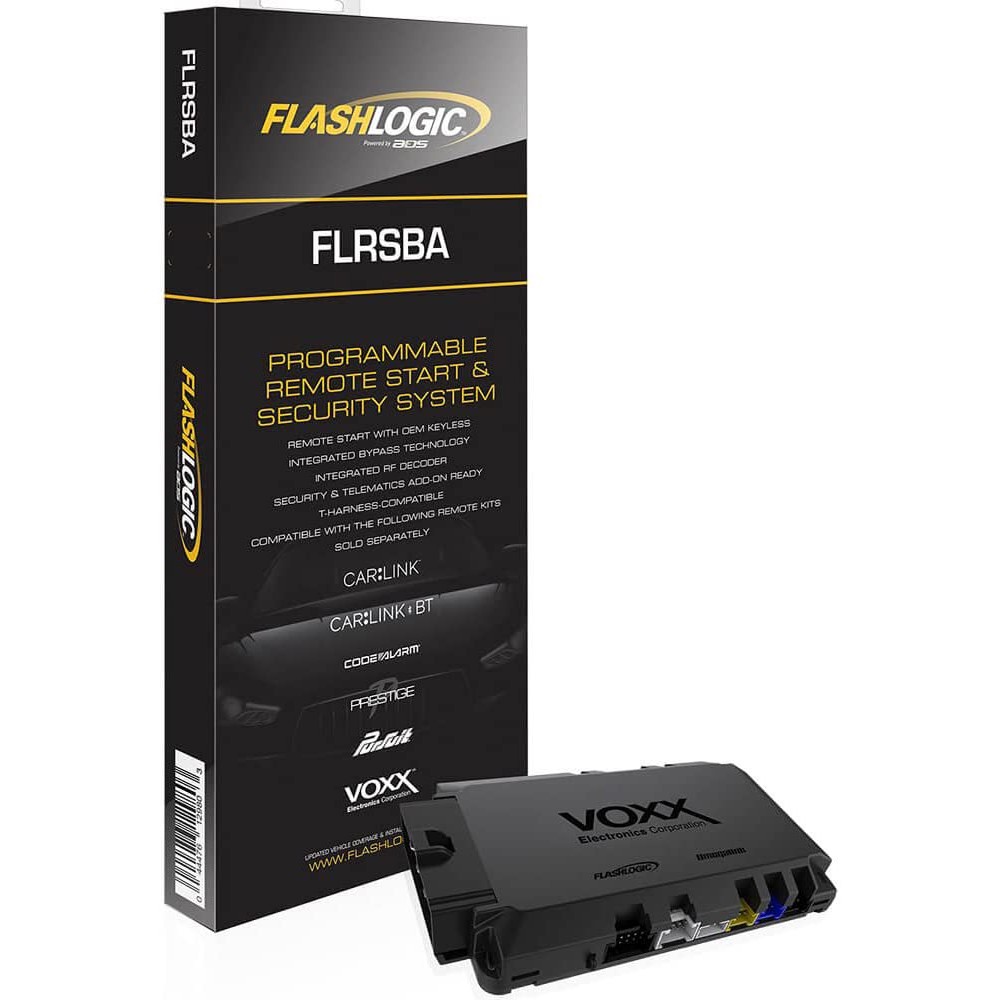 FLASHLOGIC FLRSBA ULTIMATE PROGRAMMABLE VEHICLE REMOTE START  & SECURITY SYSTEM